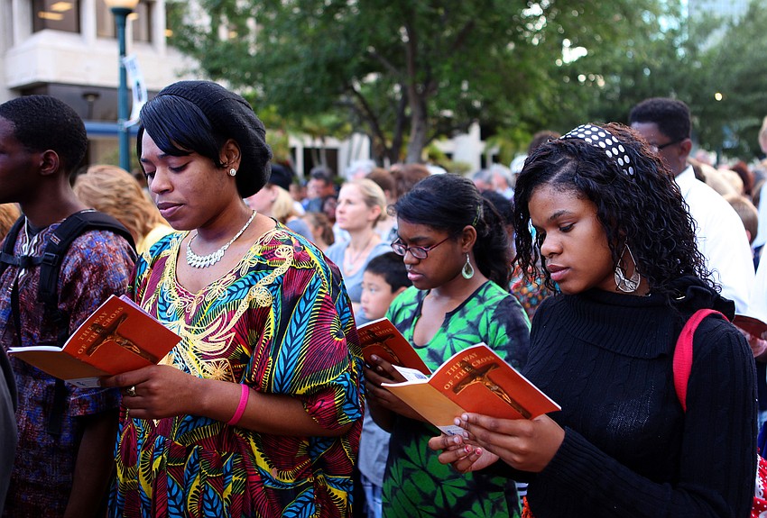 Damienne Flagler, 17, Amber Myers, 17, and Alyssa White, 16