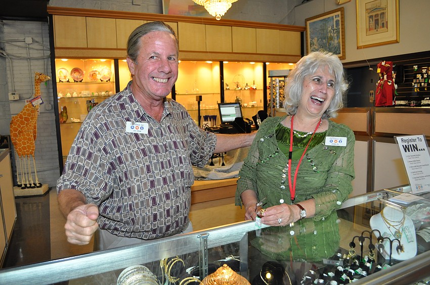 Jim Crum and Jocelyn Kasimakis