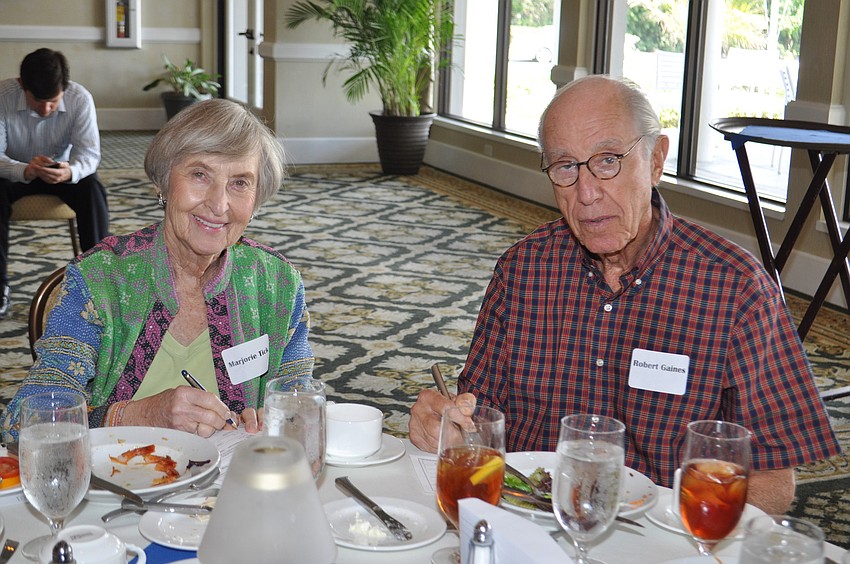 Marjorie Tick and Robert Gaines