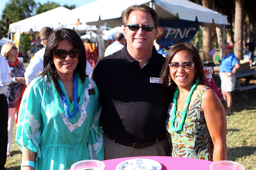 Sandy Egly, John Fain and Sonia Velasco