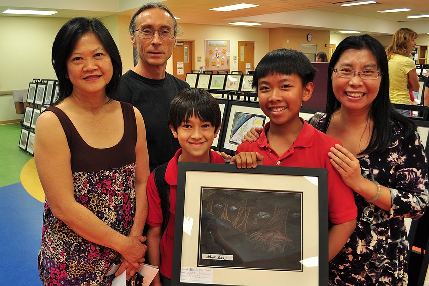 Wanlee, John and Christopher Lee caught up with their friends, John Lin and Hui-Min Wen.