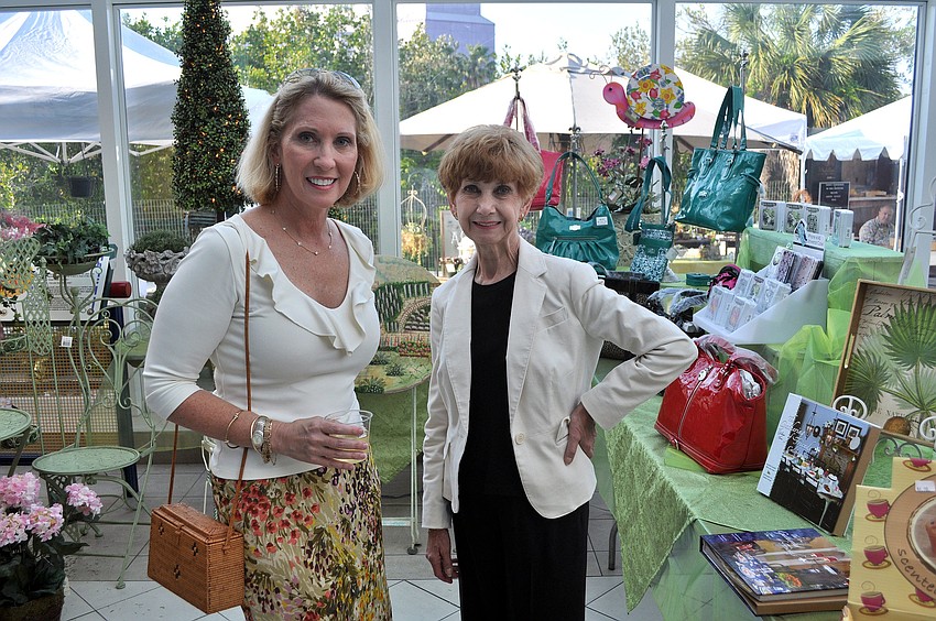 Pamela Hill with Sheri Holt, owner of Circuits and Bumps