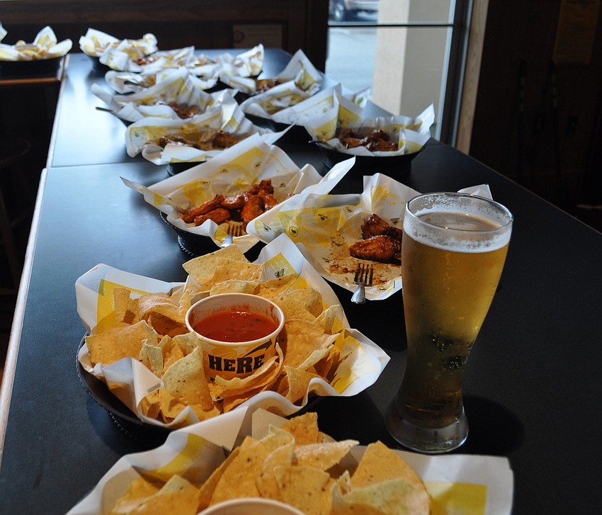 Attendees had a variety of foods to choose from.