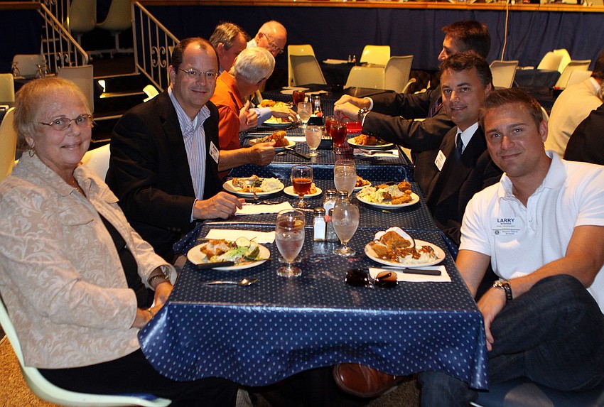 Barbara Delgato, John Moore, Paul Gardner and Larry Bowman