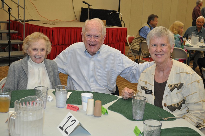 Bernice and Bob Eldredge and Kay Tschannen