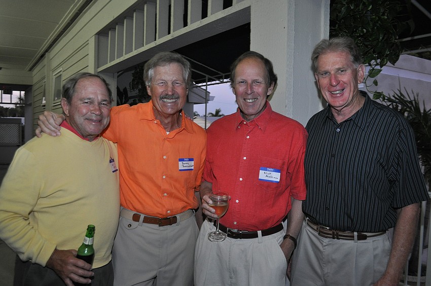 Jim Viera, Barney Bauernschmidt, Nick Aeschliman and John Brown