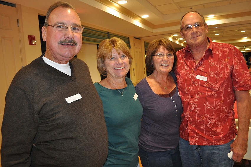 Walt and Peg Kearns with Joyce and Jack Wolf