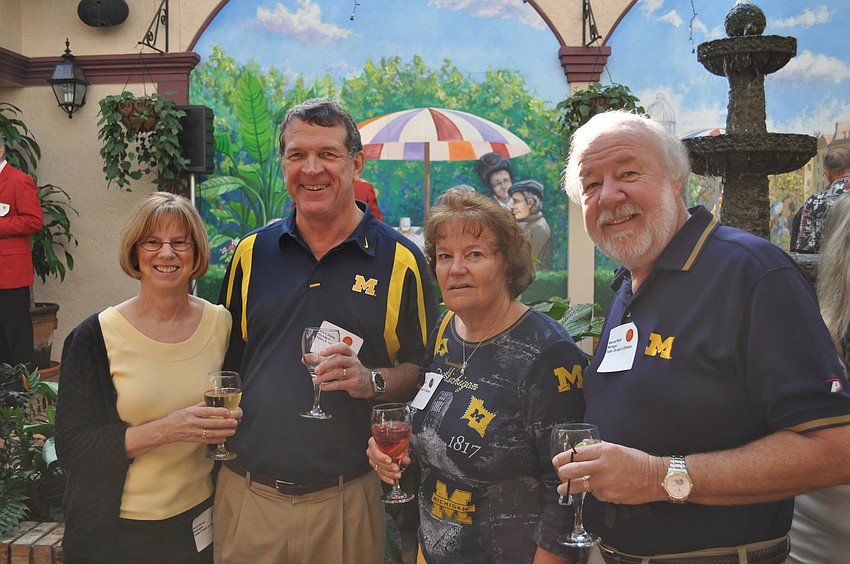 Barbara and Keith Davey and Cherie and Warren Major