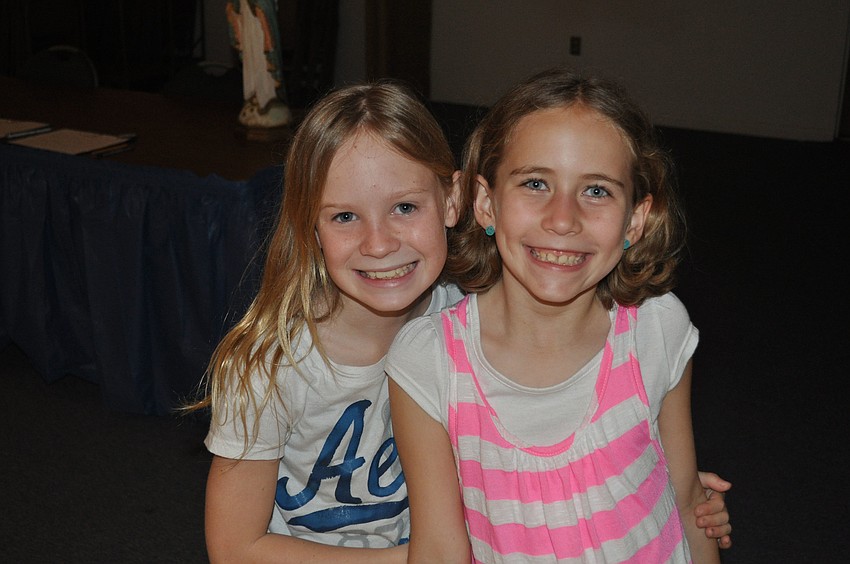 Avery Blechta and Reilly Shuff