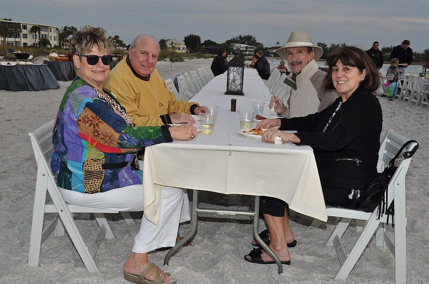 Bette and Bennie Maniscalo and Art and Santa Noriega