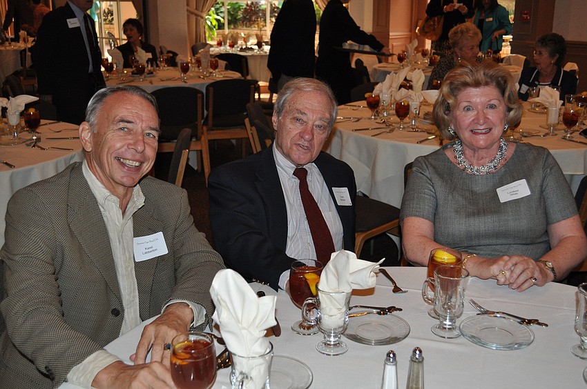 Karel Labberton, Frank Brenner and Lyndsey White