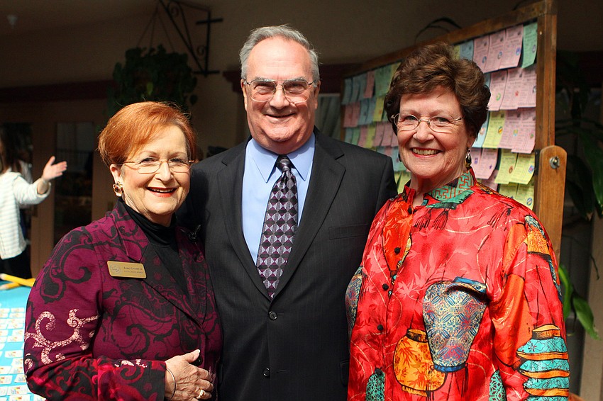 Jane Goodwin with Paul and Jane Hersey