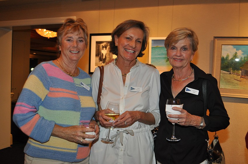 Margery Hetzel, Pam Rennie and Lauren Pike