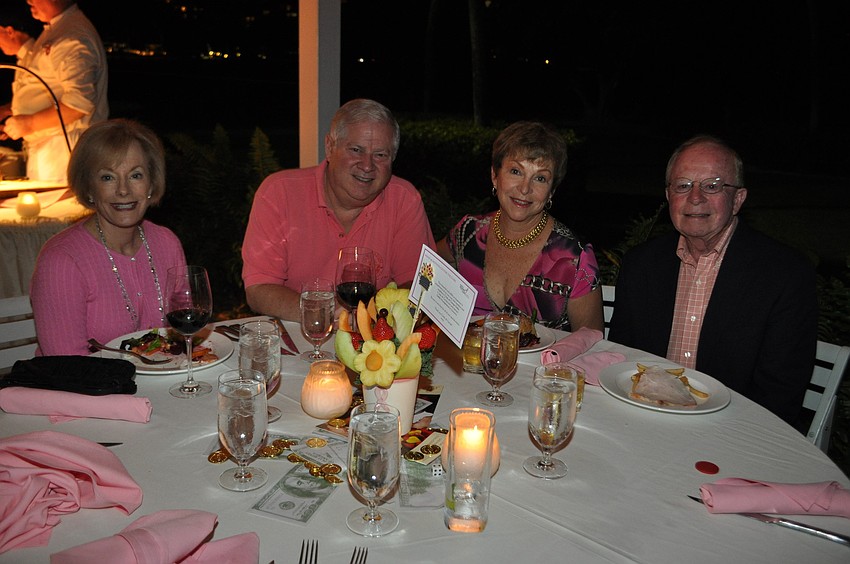Kathie and Lee Pokoik with Bonnie and Peter Platten