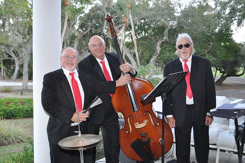 Members of the 42nd Street Band Chuck Parr, Irv Goldberg and Robert R. Boyd