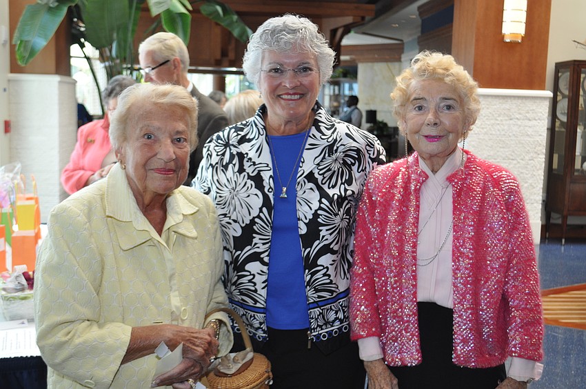 Jacky Bell, Mercy Nicosia and Vanda Healy