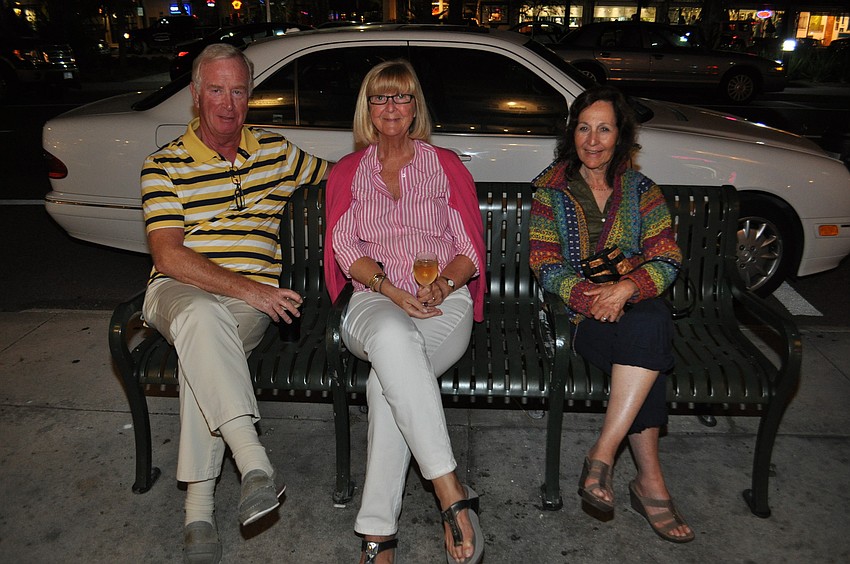 Nigel and Anne Fletcher with Marsi Burns
