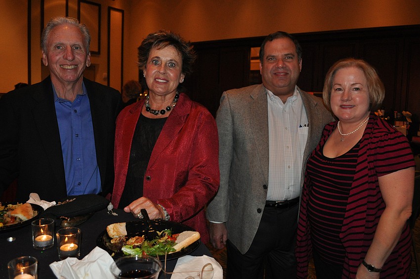 Jeff and Pat Friedman with Stuart and Paula Siegel