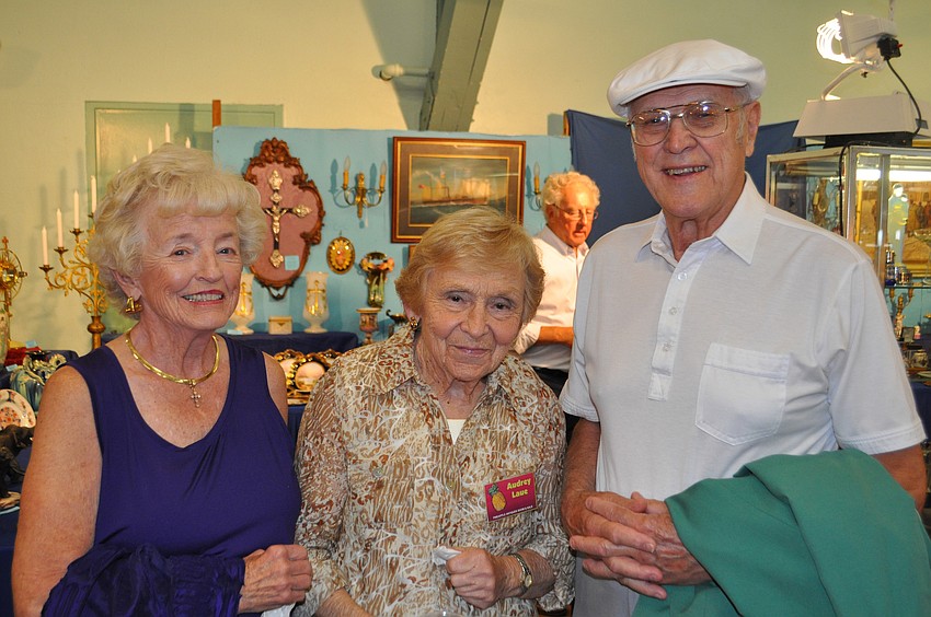 Clarice Engelhart, Audrey Laue and Jack Engelhart