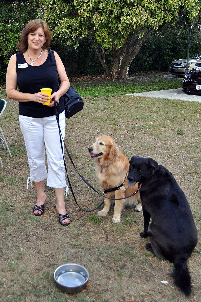 Carol Masio with Mama Bear and Jenna