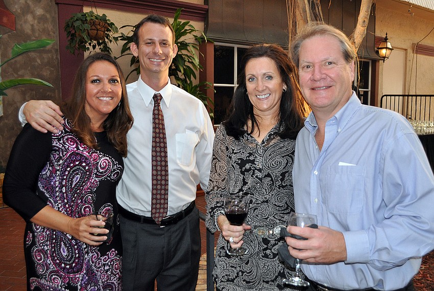 Kelly Gilliland, Eric Mortier, Katie Watkins and Jeff Polivchak