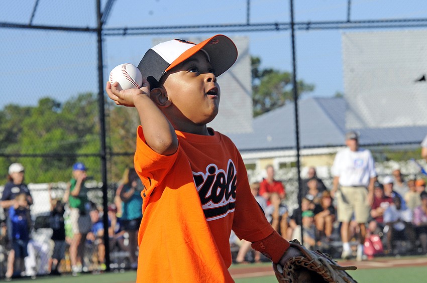 Three-year-old Faheem Randall-Ali couldnâ€™t wait to take the field.