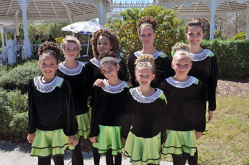 Dancers from the Sarasota Irish Dance Academy performed at the 7th Annual Irish Rover St. Patrickâ€™s Day Celebration at Phillippi Estate Park.