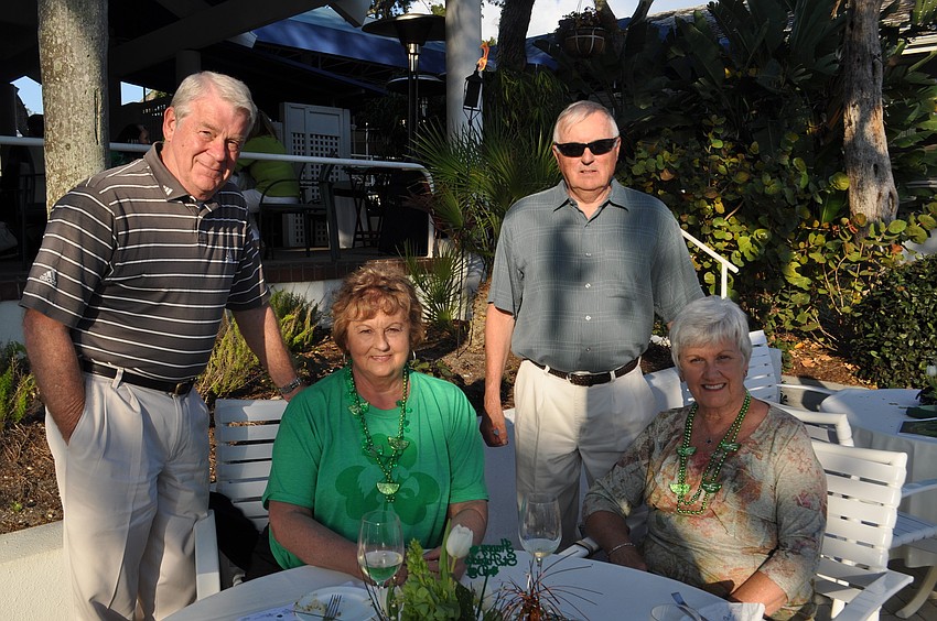 Terry and Barb Sullivan with Bev and Tom Bickman