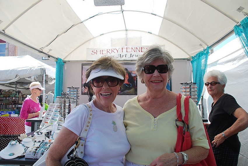 Betty Raaflaub and Charleen Hogg visiting from Ontario