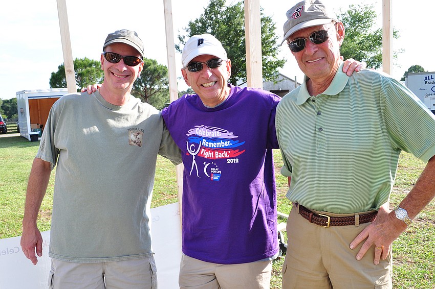 Gary Kravitz, Jack Siegel and Bernie Needell waited to be bailed out of 