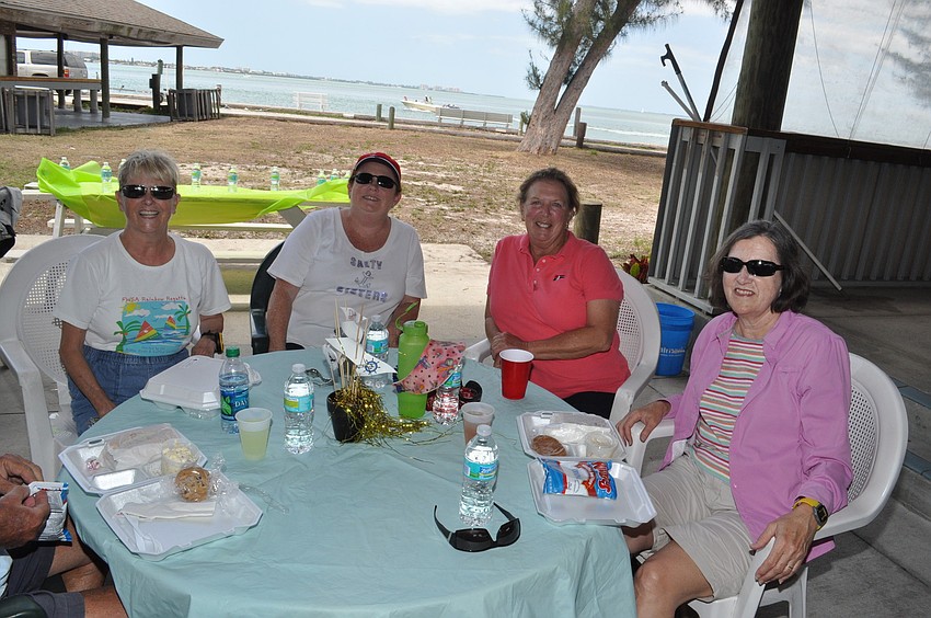 Tobe Kullman, Shirley Rigo, Gloria Davis and Sandy Ripberger