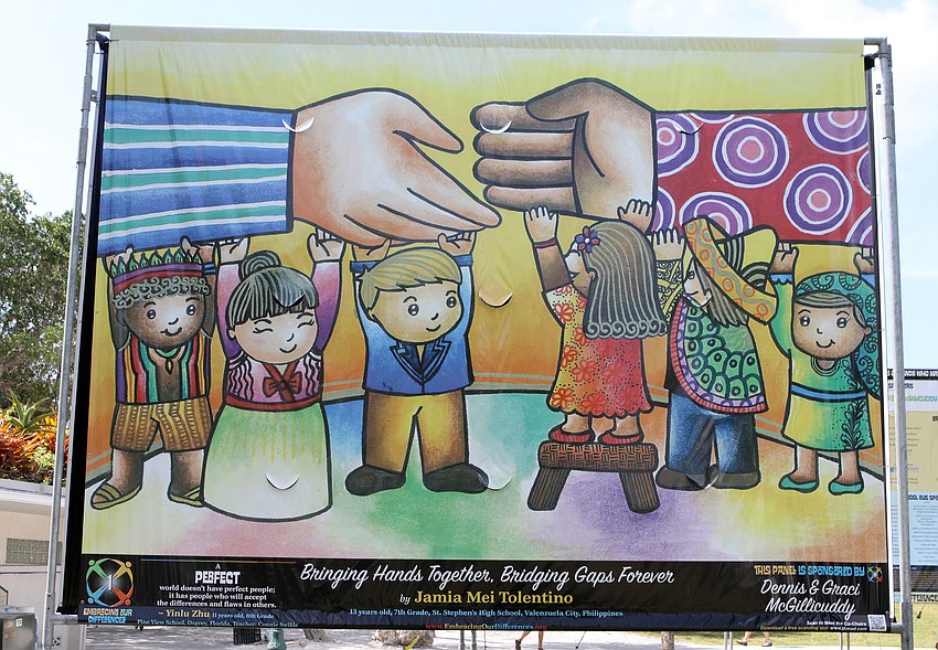â€œBringing Hands Together, Bridging Gaps Foreverâ€ by Jamia Mei Tolentino