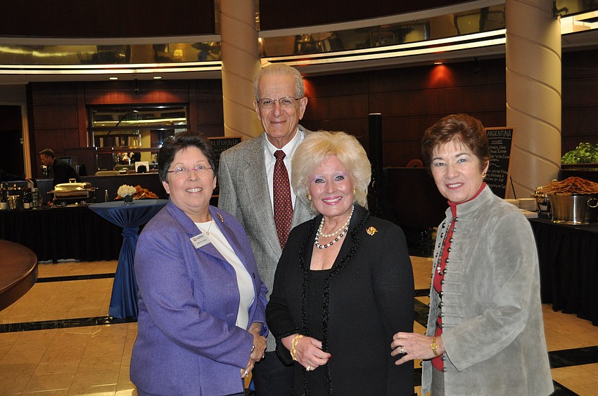 Martha Honey, George Agnacion, Vivian Kolvant and Marie Monsky