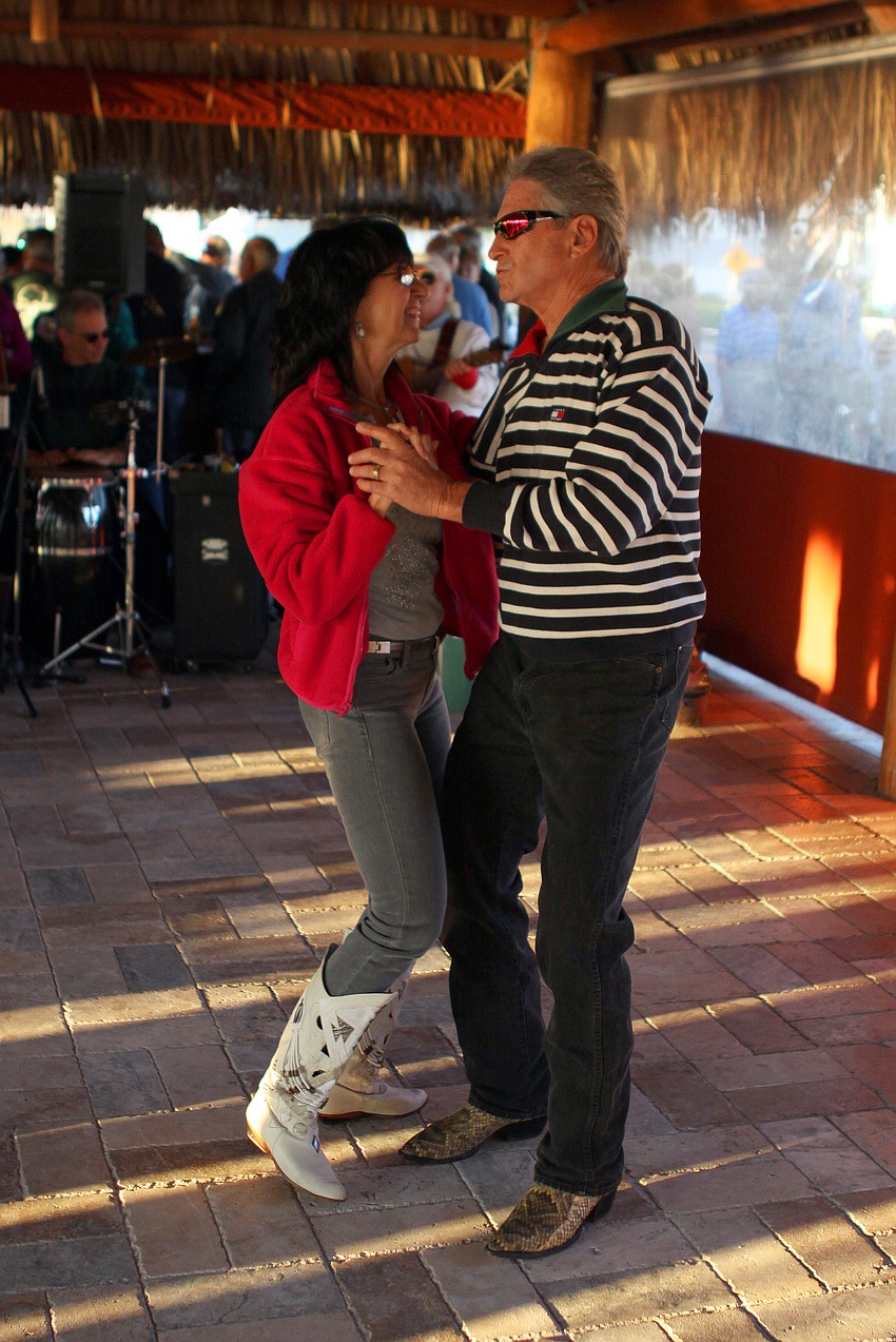Diane and Andy Gladsden had some fun on the dance floor.