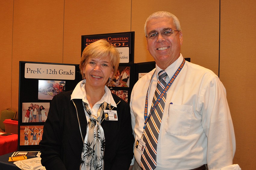 Jannon Pierce and Dan van der Kooy represented Bradenton Christian School.