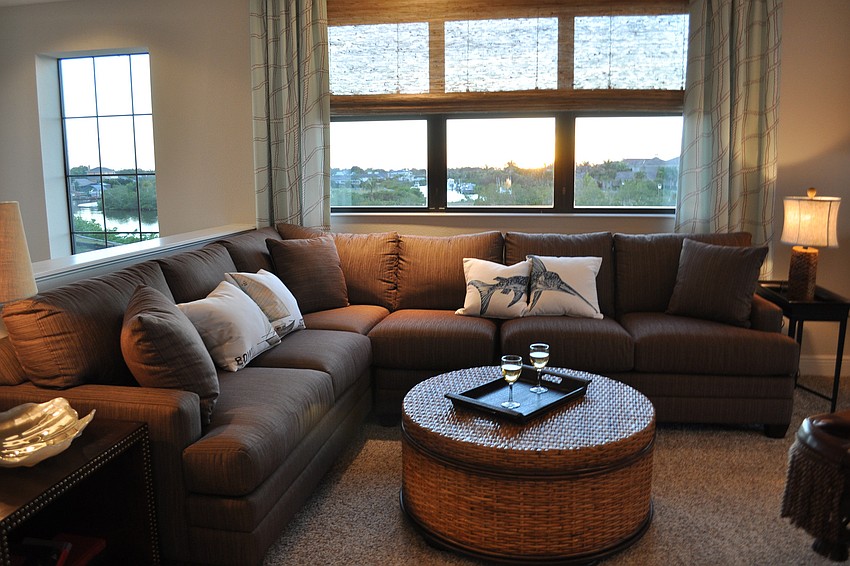 Guests raved about the view from the home's second floor.