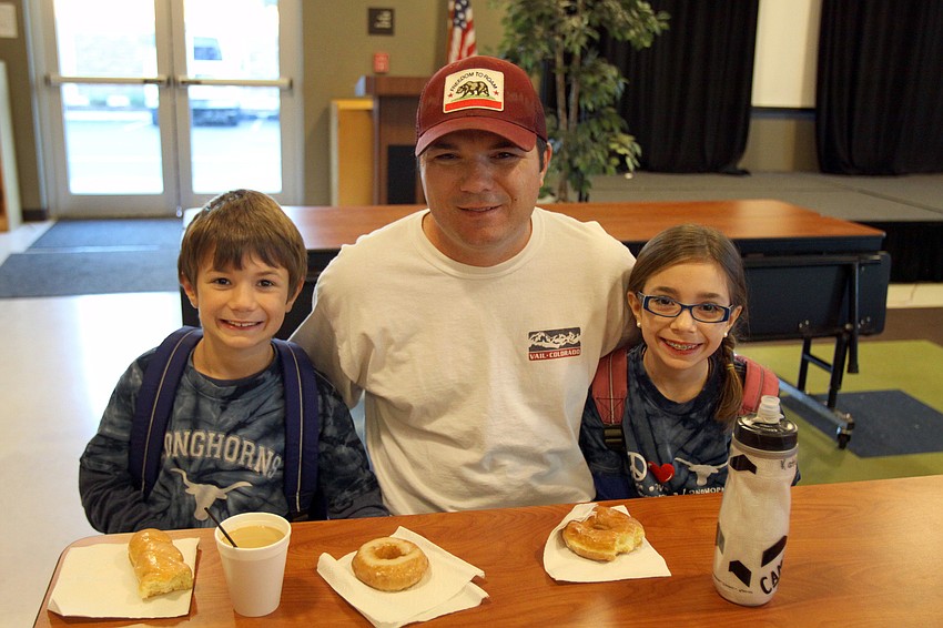 Will, 7, Luke, and Kate, 9, Larkin