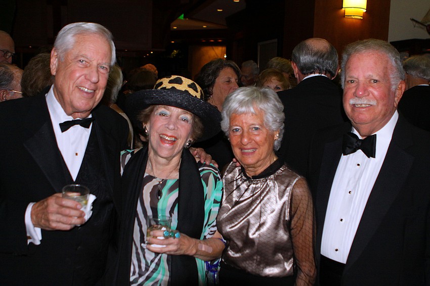 Paul Reamer, Mimi Edlin and Marilyn and Irv Naiditch