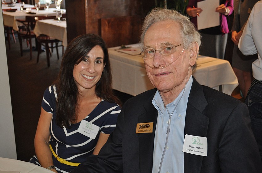 Christine Tuchman and Norm Mallard