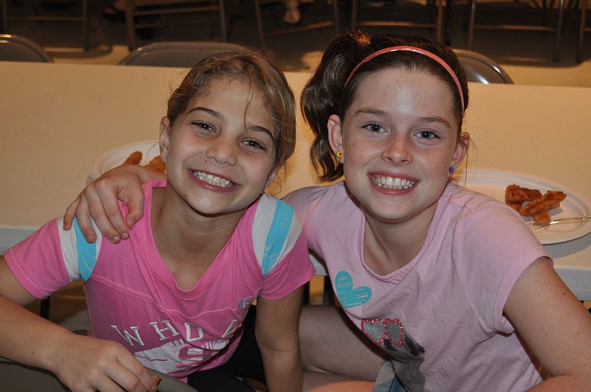 Bianca Gruber and Grace Lumpkin