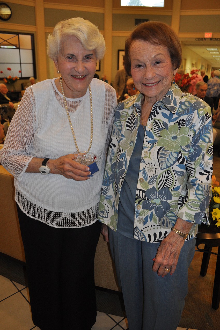 Frances Robinson and Bernice Goodman