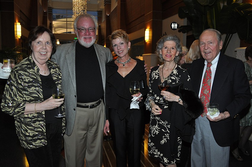 Mickey Brunke, Gary and Sherry Moore, Rene Walker and Richard Loeber