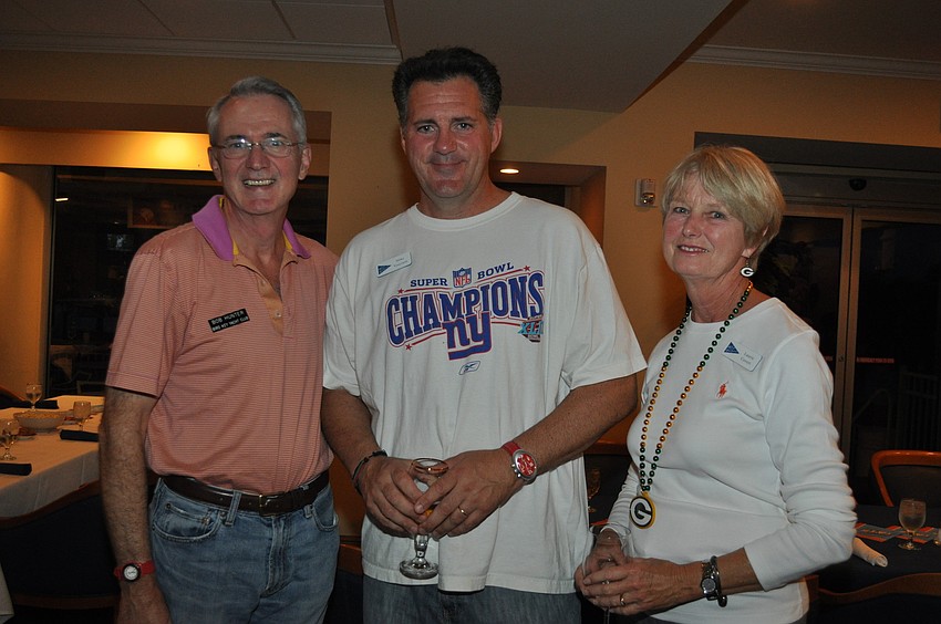 Bob Hunter, Mike Yourison and Laurie Covert