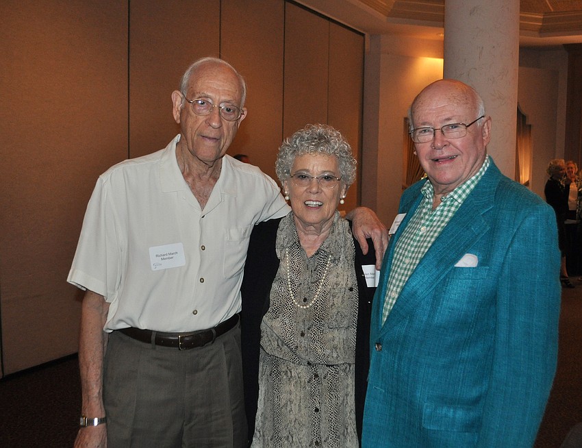 Richard and Helen March and Robert Van Skike