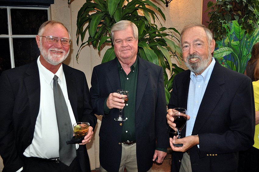 Don Hartery, Sandy Blowers and Bob Desrochers
