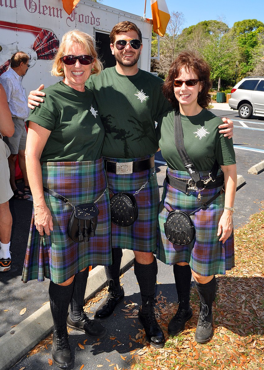 Deb Houston, Micah Adams and Mary Hutchinson