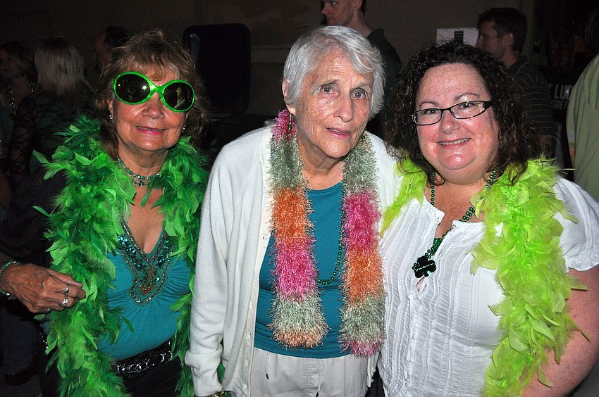 Diane Leary, Pat Rudolph and Barbara Stockford