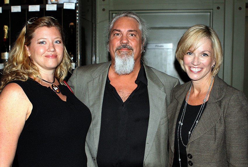 Stacey and Scott Heaps with Kim Simers