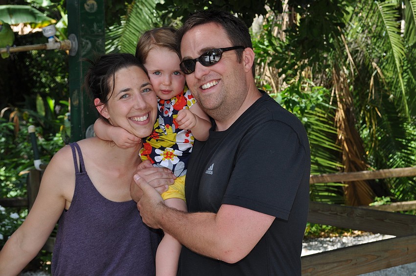 Rachel, Meghan and Pete DeLuca