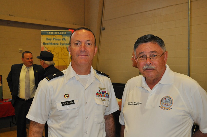 Brigadier General Frank Laudano and Col. Bill Brockman
